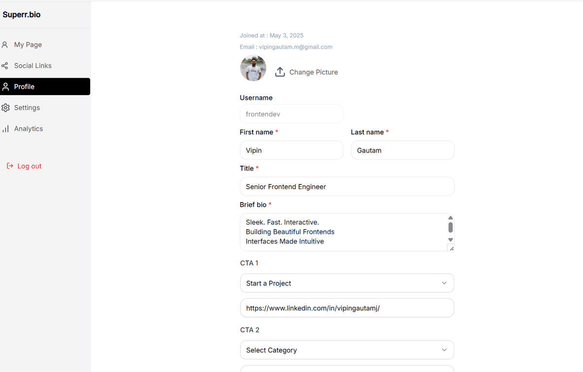 Simple Dashboard